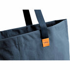 Bellroy Market Tote in Recycled Nylon Embroidery - Steel Blue - Right Angle