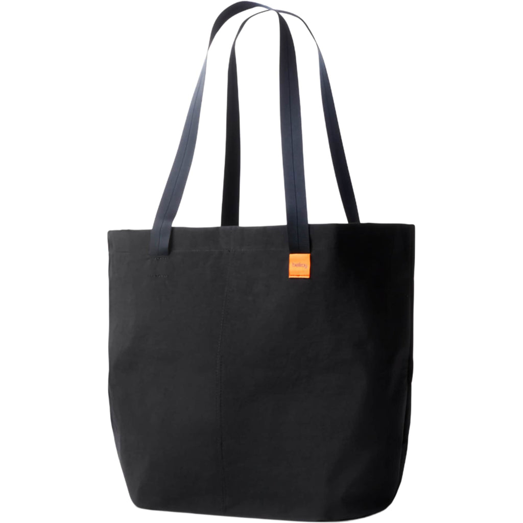 Bellroy Market Tote in Recycled Nylon Transfer - Black - Left Angle 4
