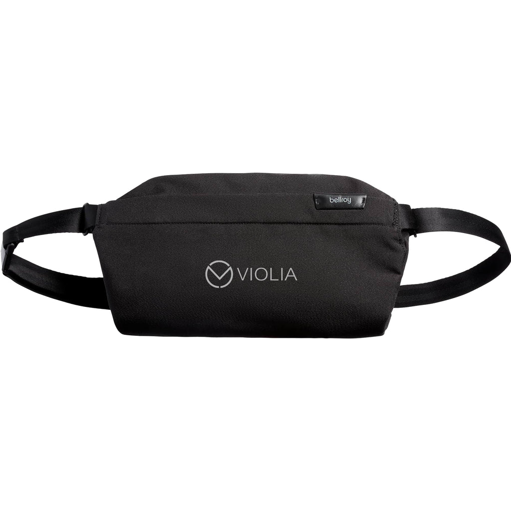 Bellroy Sling Bag in Recycled Polyester Transfer - Black - Front