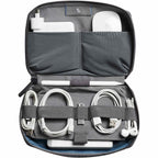 Bellroy Tech Kit Organizer in Recycled Nylon Transfer - Black - Front 3