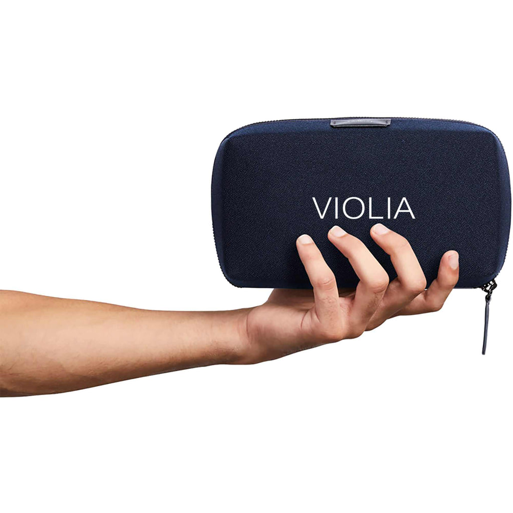 Bellroy Tech Kit Organizer in Recycled Nylon Transfer - Navy - Front