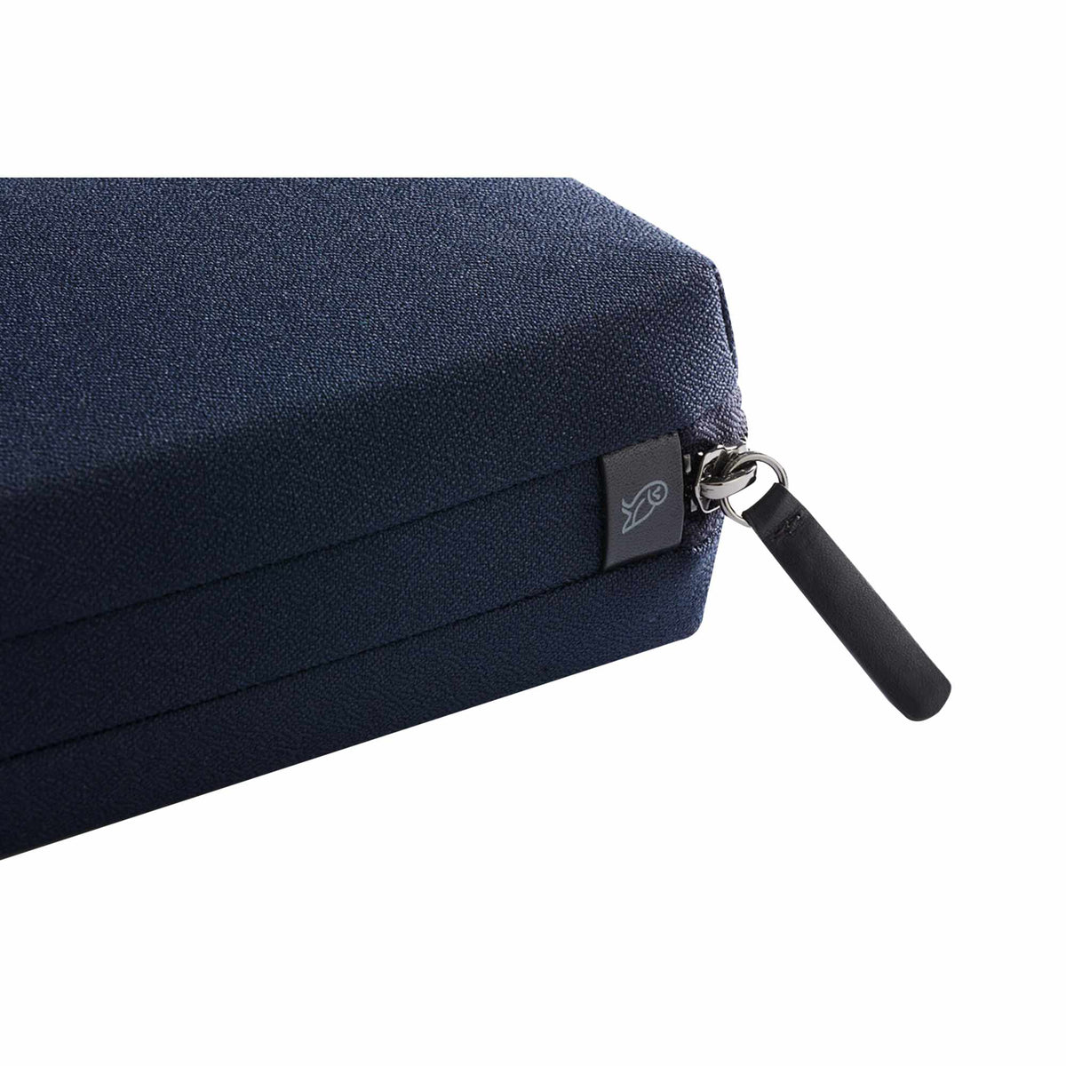 Bellroy Tech Kit Organizer in Recycled Nylon Transfer - Navy - Right Angle Detail