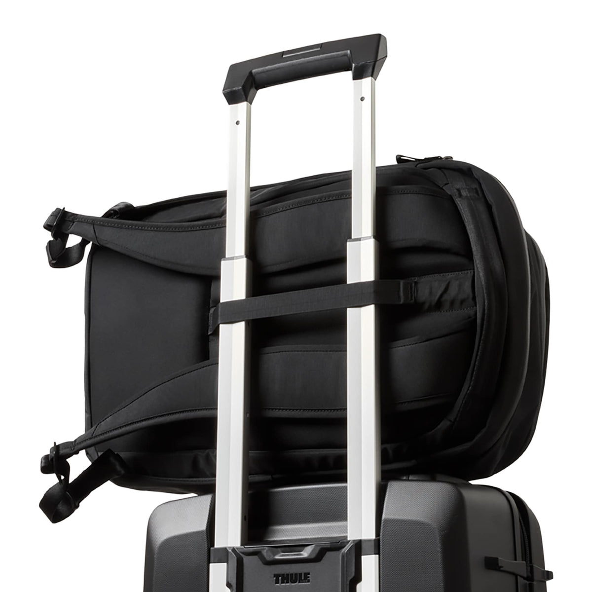Bellroy Transit Workpack, 20L Embroidery - Black - Left Angle 2