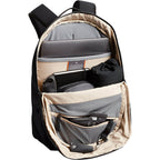 Bellroy Via Laptop Backpack, 16 Inch Embroidery - Black - Right Angle Open 2