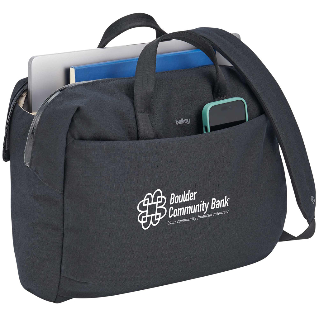 Bellroy Via Work Bag, 16 Inches Transfer - Black - Right Angle 2