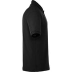 Belmont Cotton Pique Polo for Men Transfer - Black - Right Side