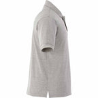 Belmont Cotton Pique Polo for Men Transfer - Heather Grey - Right Side