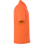 Belmont Cotton Pique Polo for Men Transfer - Orange - Right Side