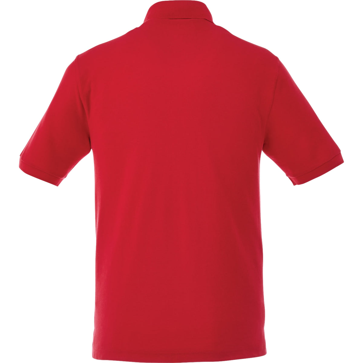 Belmont Cotton Pique Polo for Men Transfer - Team Red - Back Flat