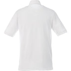 Belmont Cotton Pique Polo for Men Transfer - White - Back Flat