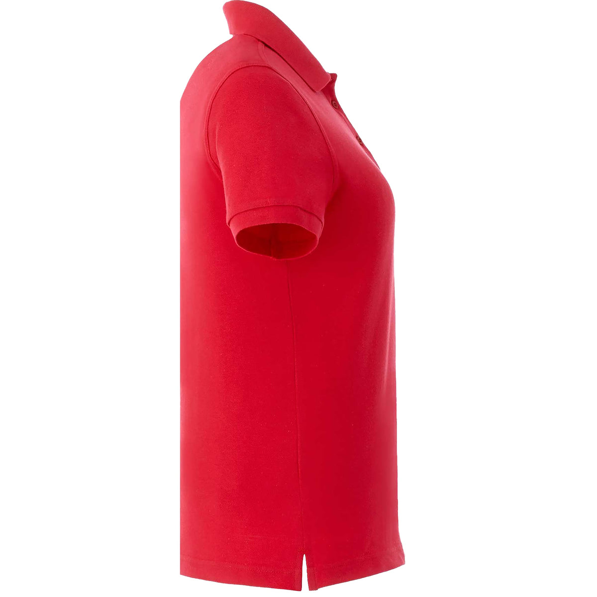 Belmont Cotton Pique Polo for Women Embroidery - Team Red - Right Side