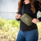 Belt Bag, Anywhere - Olive - Lifestyle_Silkscreen_2