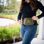 Belt Bag, Anywhere - Olive - Lifestyle_Silkscreen