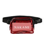 Belt Bag, Clear - Silk Screen