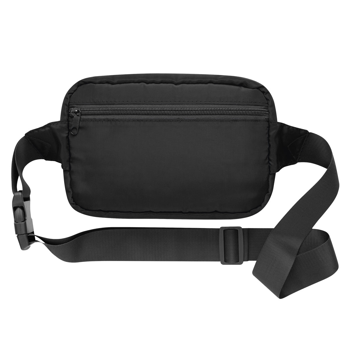 Belt Bag, Puffer - Black - Back