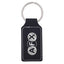Belvedere Key Tag, Stitched - Black - Laser Engraving