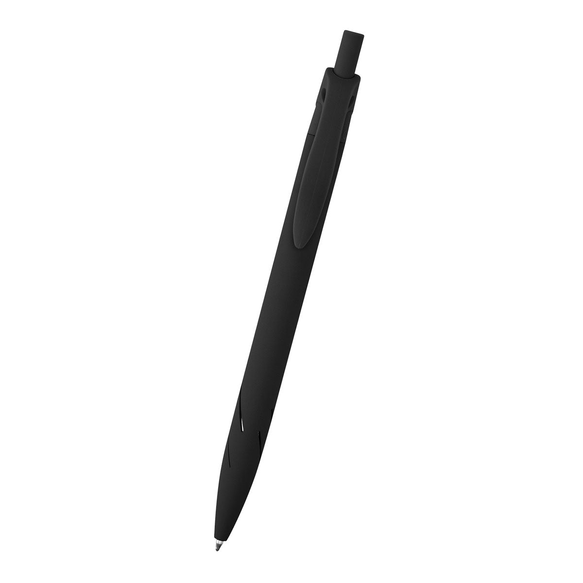 Bennett Pen in Recycled Aluminum - Black - Front
