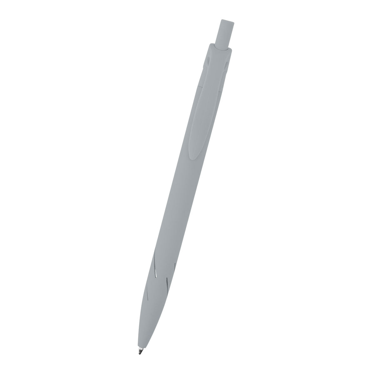 Bennett Pen in Recycled Aluminum - Gray - Front