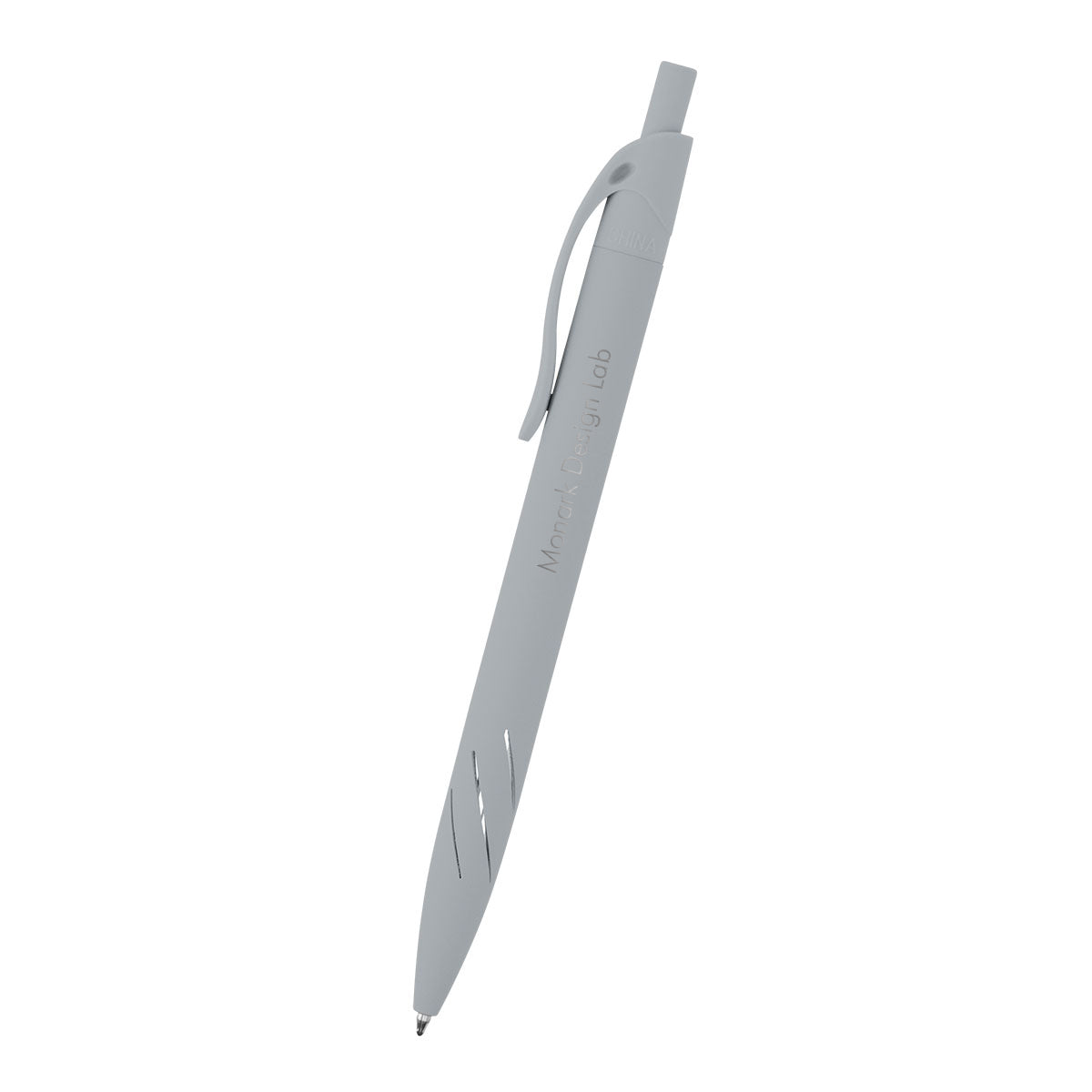 Bennett Pen in Recycled Aluminum - Gray - Laser