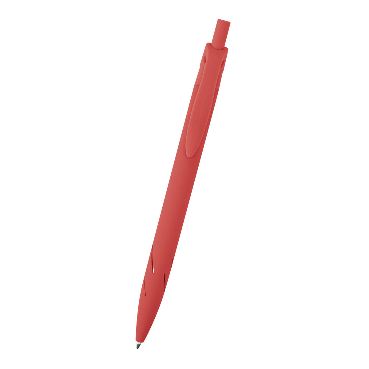 Bennett Pen in Recycled Aluminum - Red - Front