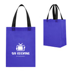 Bennett Recycled Tote Bag, Non-Woven - Black - Silk Screen