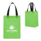 Bennett Recycled Tote Bag, Non-Woven - Black - Silk Screen