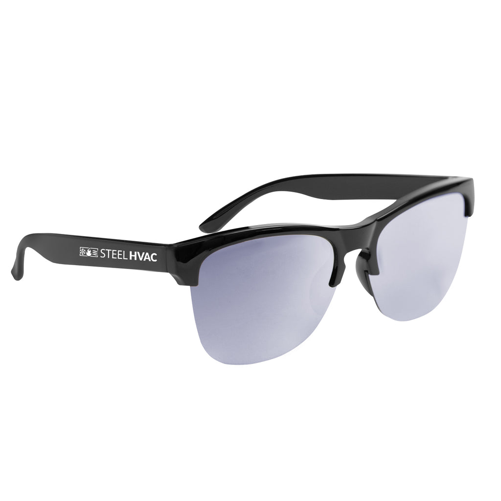 Bentley Sunglasses with Recycled Frames - Blue - Silk Screen