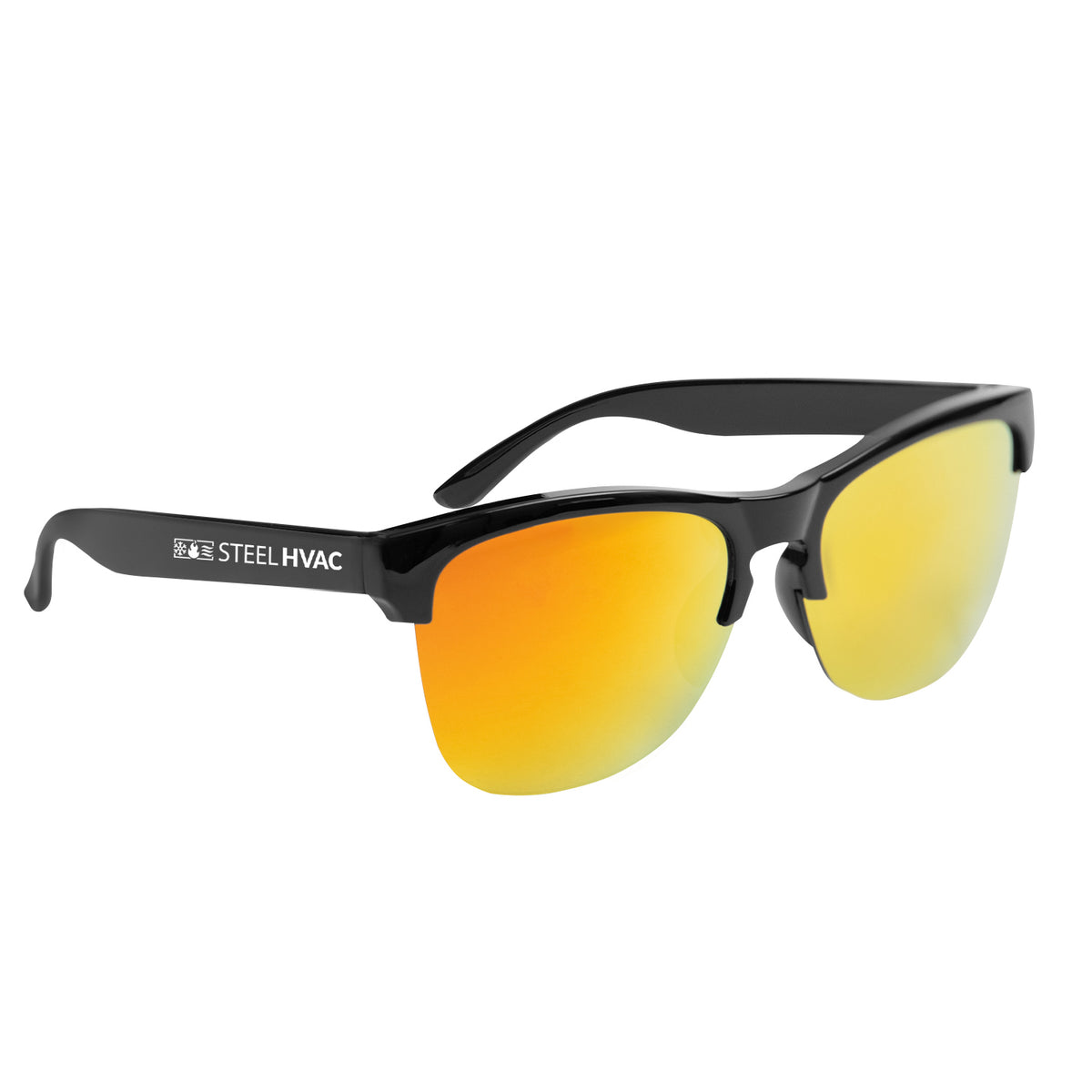 Bentley Sunglasses with Recycled Frames - Red - Silk Screen