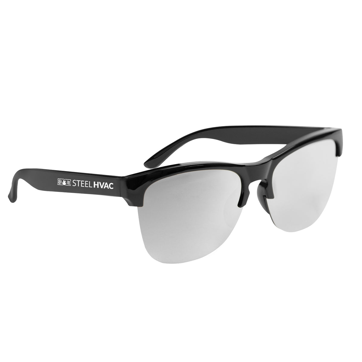 Bentley Sunglasses with Recycled Frames - Silver - Silk Screen