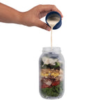 Bento Bottle Salad Shaker, Recycled - PouringDressing
