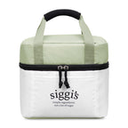 Bento Box Cooler Bag with Ice Pack Pocket Transfer - White - View 1