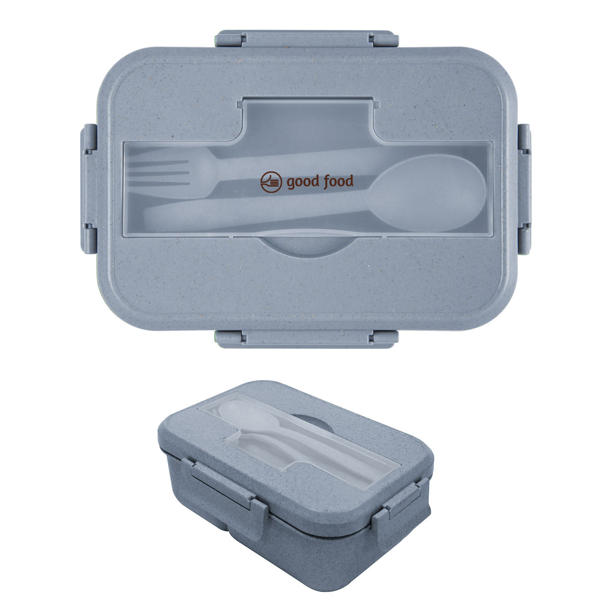 Bento Box, Harvest - Light Blue - Silk Screen
