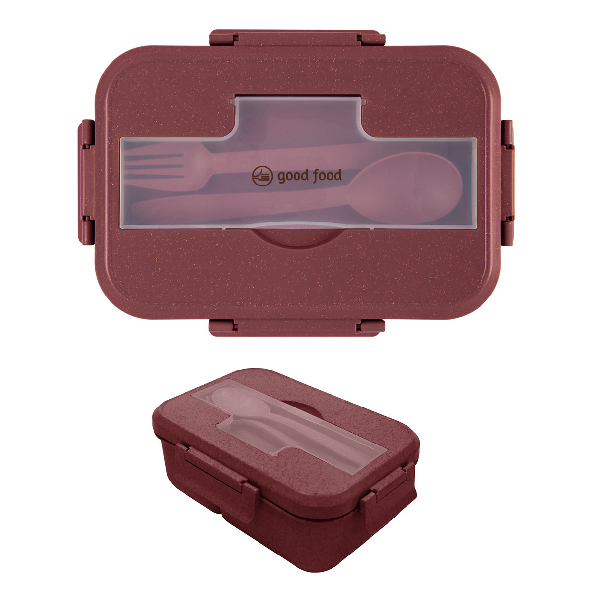Bento Box, Harvest - Maroon - Silk Screen
