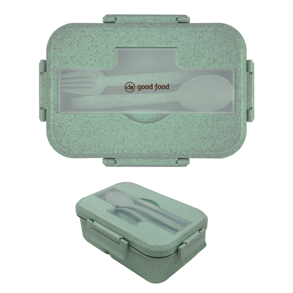 Bento Box, Harvest - Mint Green - Silk Screen