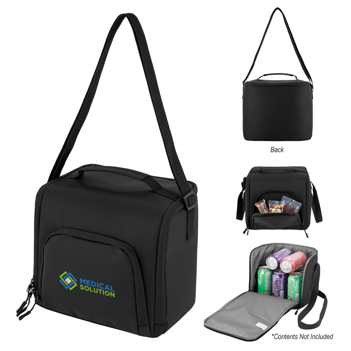 Benton Cooler Bag for 8 Cans, Recycled PET - Colorbrite