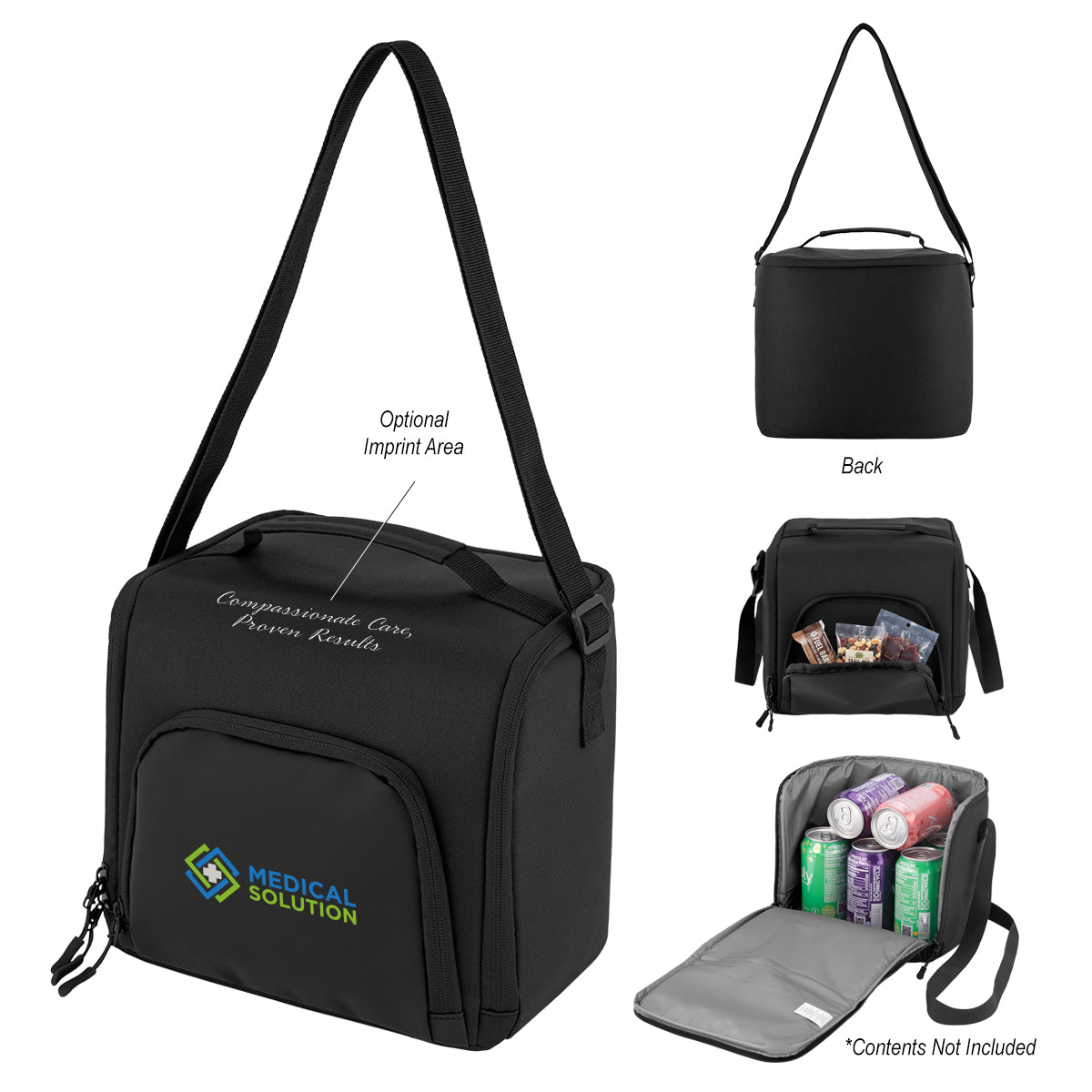 Benton Cooler Bag for 8 Cans, Recycled PET