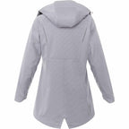 Bergamo Softshell Jacket for Women Transfer - Quarry - Back Flat 2