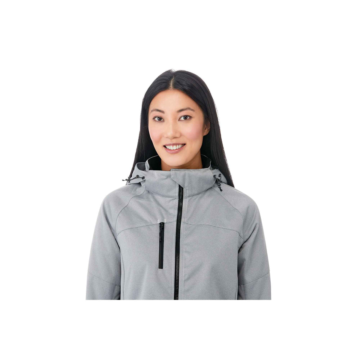 Bergamo Softshell Jacket for Women Transfer - Quarry - Flat 6
