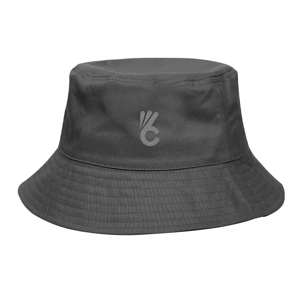 Berkley Hat, Bucket Style Embroidery - Gray - Embroidery