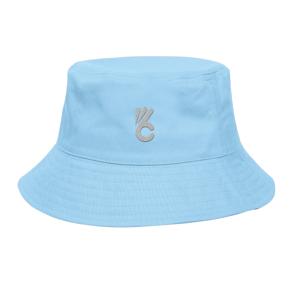 Berkley Hat, Bucket Style Embroidery - Light Blue - Embroidery