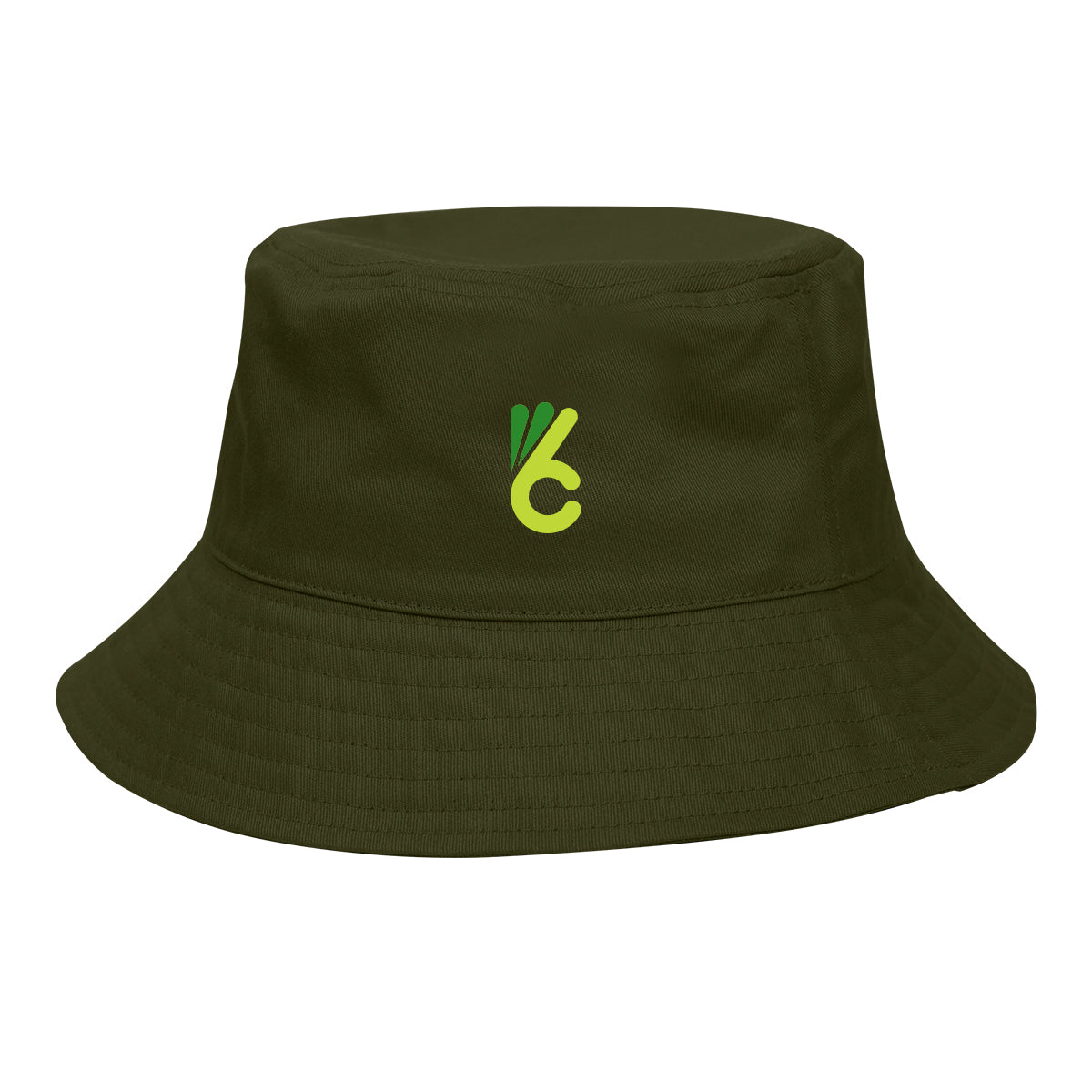 Berkley Hat, Bucket Style Embroidery - Olive - Colorbrite