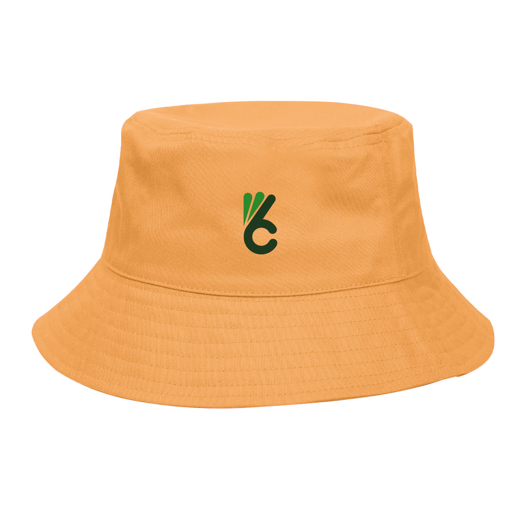 Berkley Hat, Bucket Style Embroidery - Orange - Colorbrite
