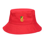 Berkley Hat, Bucket Style Embroidery - Red - Colorbrite