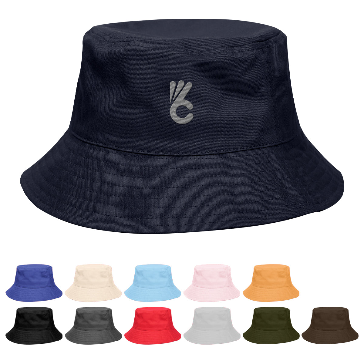 Berkley Hat, Bucket Style Embroidery