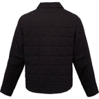 Berne Gasoline Quilted Stretch Duck Jacket for Men Transfer - Black - Back