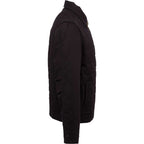 Berne Gasoline Quilted Stretch Duck Jacket for Men Transfer - Black - Right Side