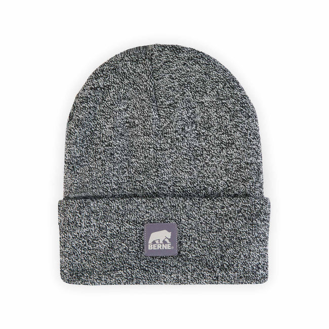 Berne Heritage Rib Knit Cuff Beanie Embroidery