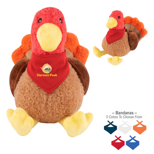 Bert Turkey Plush Toy, 6 Inch