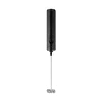 Beverage Mixer, Handheld - Black - Side
