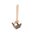 Beverage Spoon in Milk Chocolate